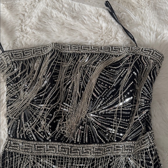 Retrofete Dixie sequin fringe mini dress - Picture 8 of 9